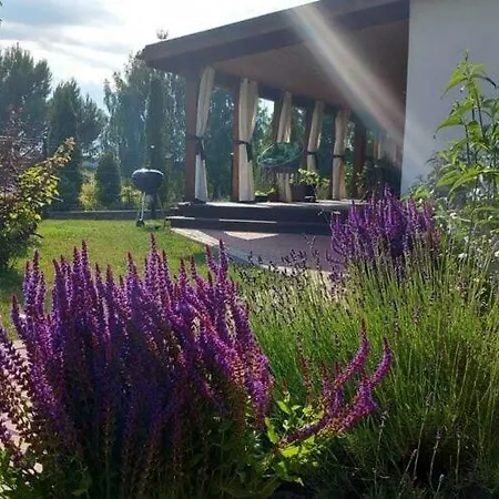 With A Large Terrace In